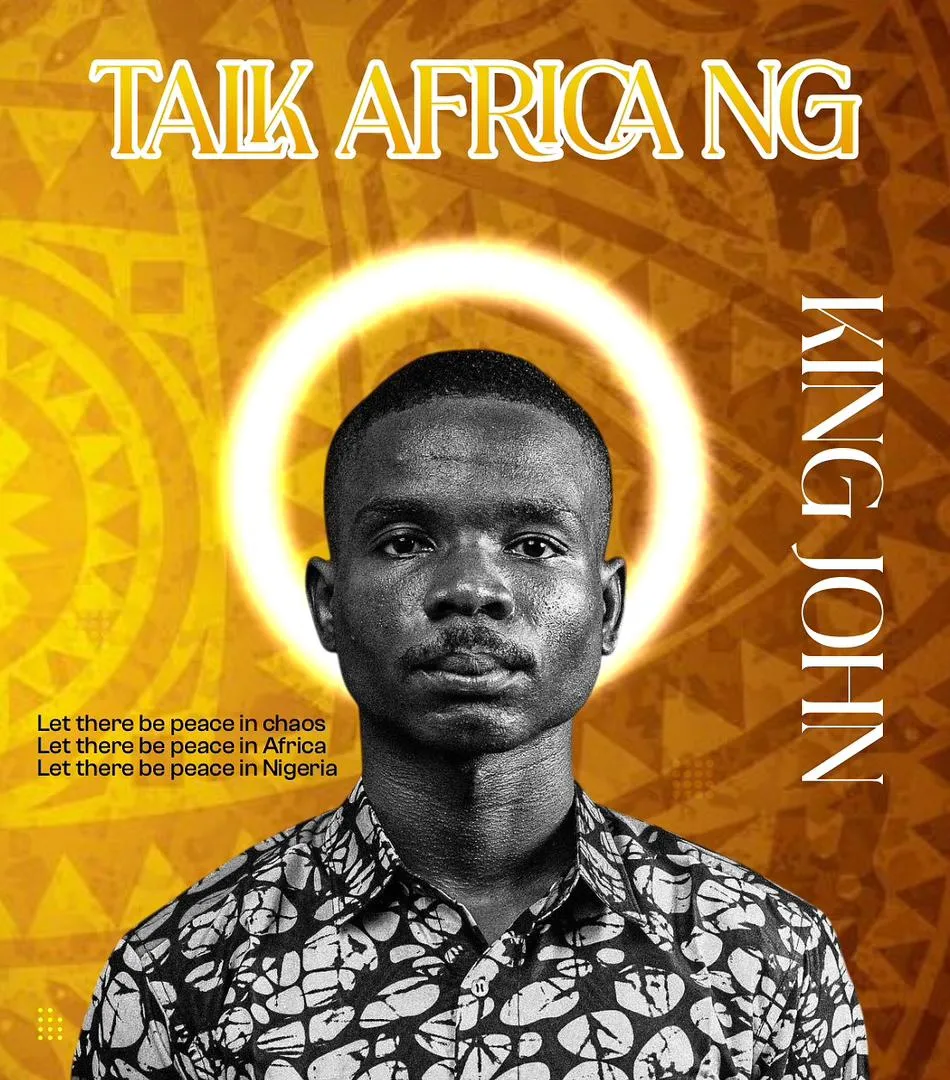 Portrait of John Emmanuel Fagbemi - Founder of TalkAfrica